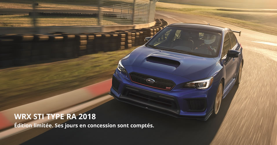 Wrx Sti Type Ra Subaru Canada