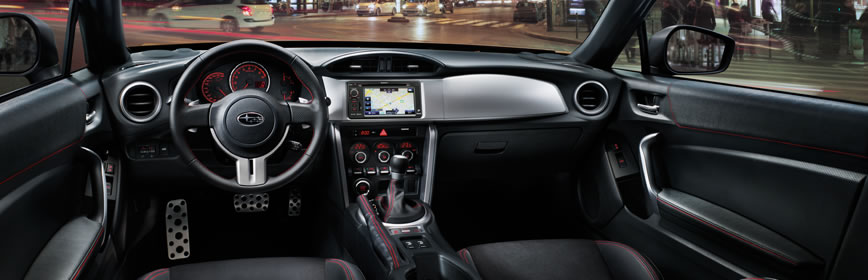 Interior - 2014 BRZ - Subaru Canada