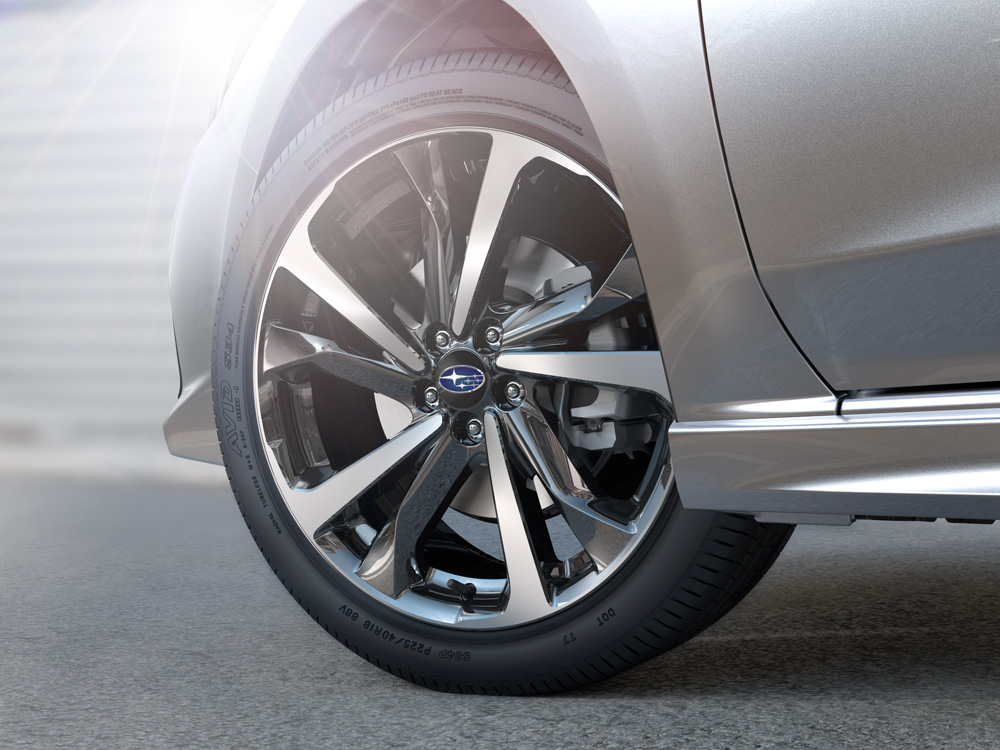 2021 Subaru Impreza 18-inch Aluminum Alloy Wheels