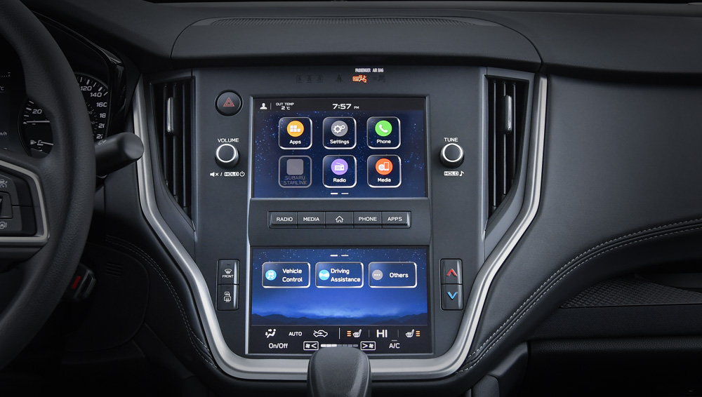 2021 Subaru Legacy 7-inch Infotainment System