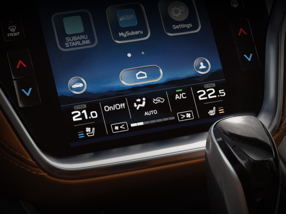 2021 Subaru Legacy Dual-zone Automatic Climate Control