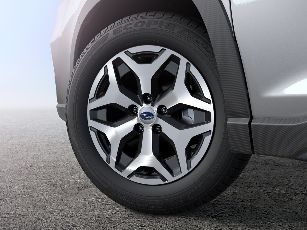 2021 Subaru Forester 17-inch Alloy Wheels with Machined Finish