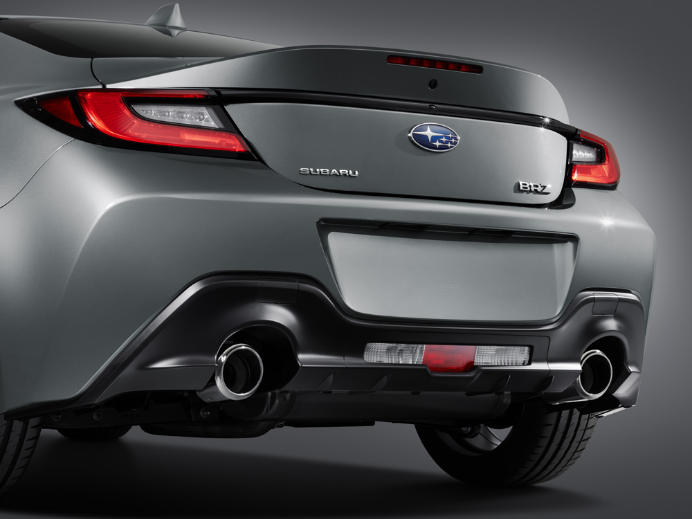 2022 Subaru BRZ Dual Exhaust with Stainless Steel Tips