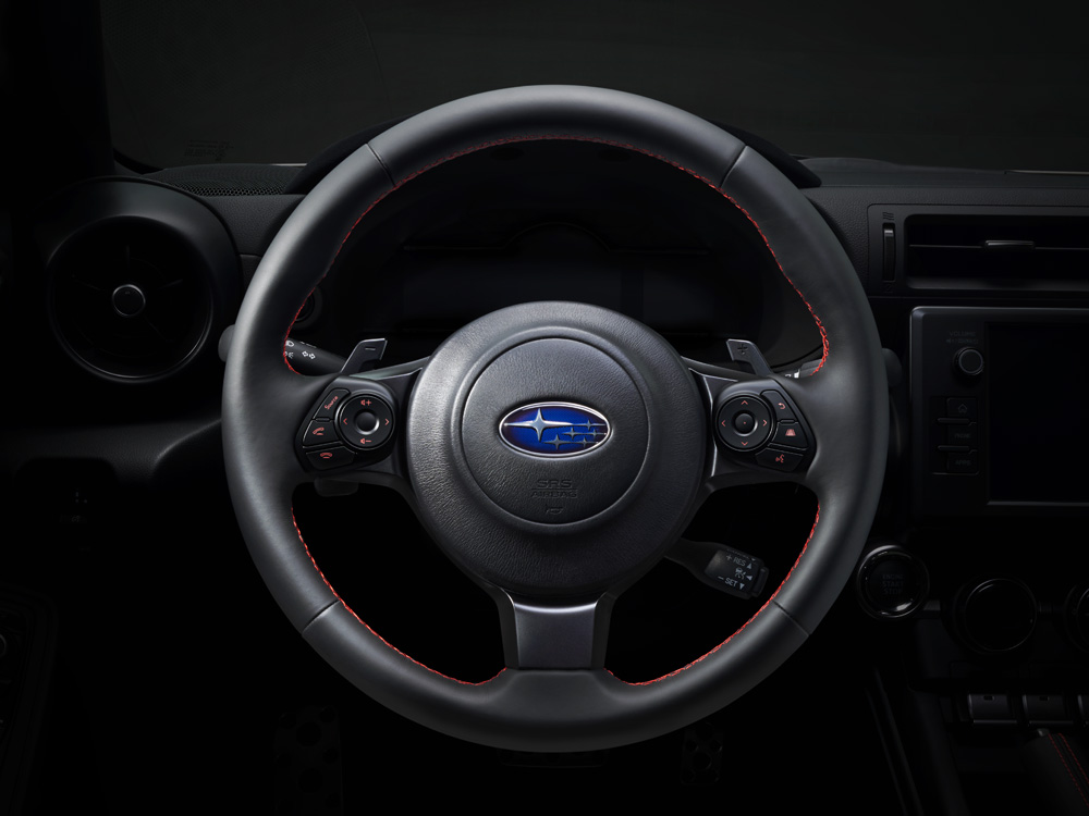 2022 Subaru BRZ Leather-wrapped Steering Wheel