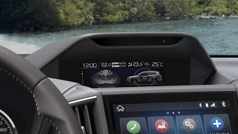 2022 Subaru Forester 6.3-inch multi-function colour display