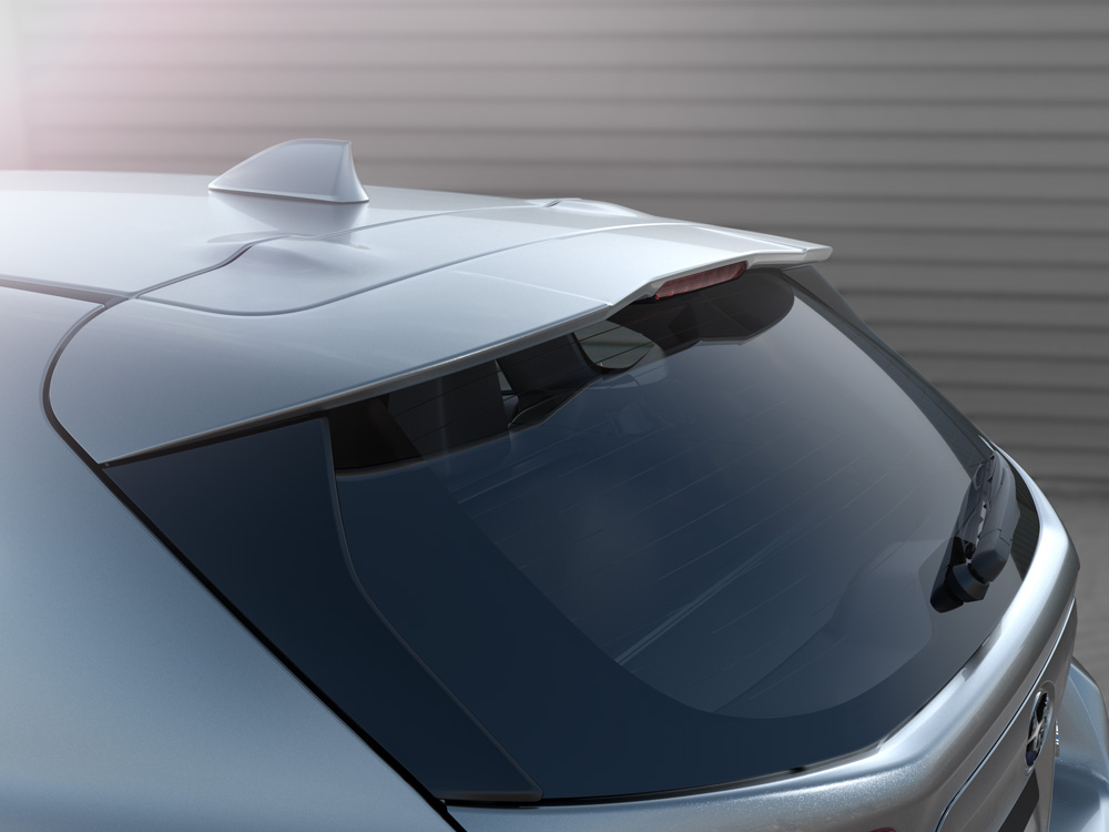 Subaru Impreza 2022 Déflecteur à la ligne de toit avec feu d’arrêt intégré (5 portes)