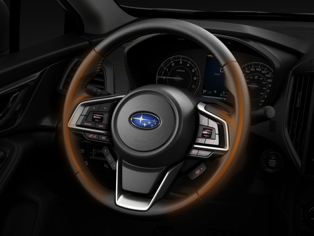 2022 Subaru Crosstrek Heated Steering Wheel