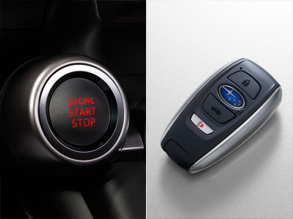 Subaru BRZ 2023 Clé intelligente avec démarrage par bouton-poussoir