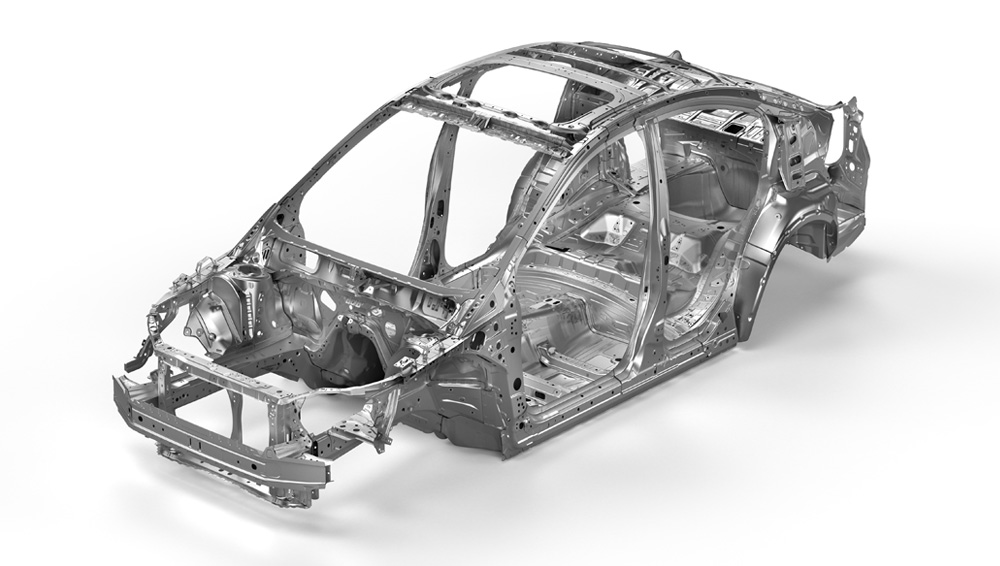 Subaru Impreza 2023 Châssis renforcé sophistiqué en forme d’arceau