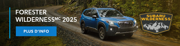 SUBARU FORESTER WILDERNESS 2025 Plus d’information