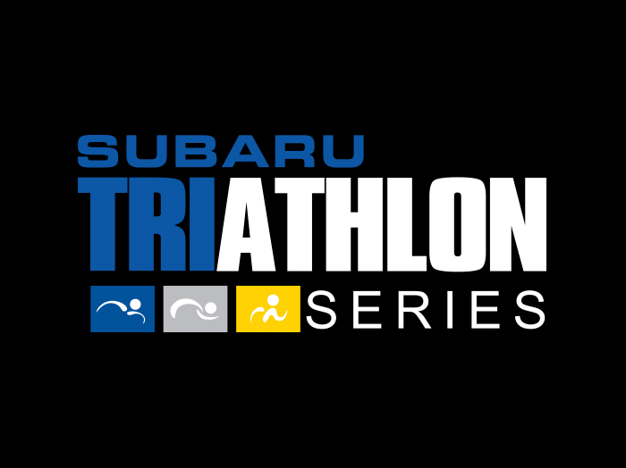 Subaru Triathlon Series logo.