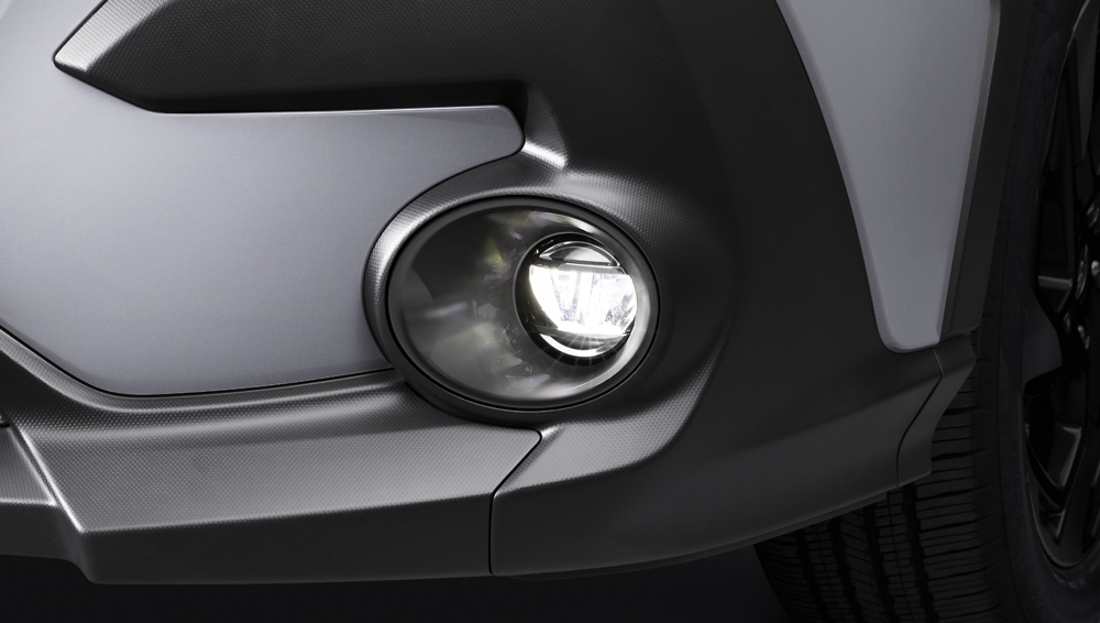 A shot of 2025 Crosstrek LED fog light.