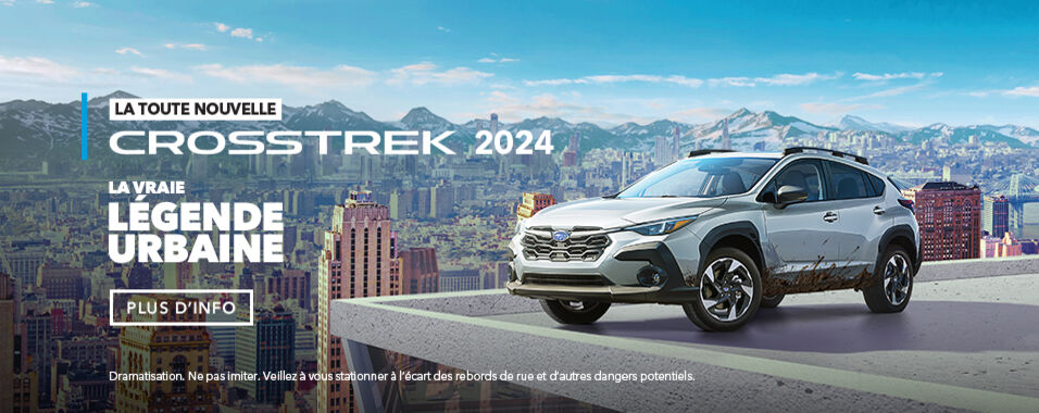 La toute nouvelle Subaru Crosstrek 2024