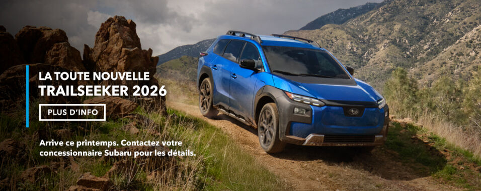 La toute nouvelleLa toute première Subaru Trailseeker 2026  Subaru Uncharted 2026 entièrement électrique -Attendue au début de 2026! 